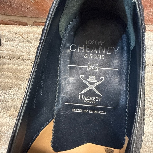 Joseph Cheaney & Sons Wing Tip Shoes Men’s Sz 10.5 - Picture 10 of 14